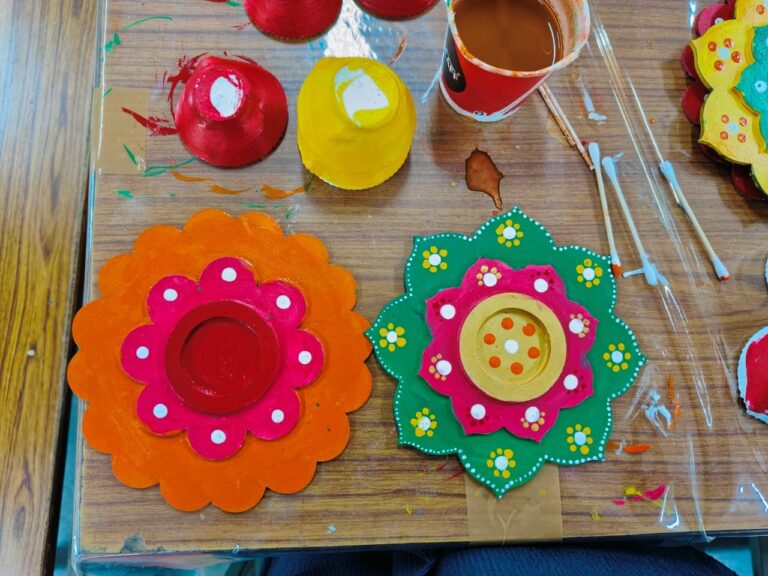 Diya Platter Workshop 8