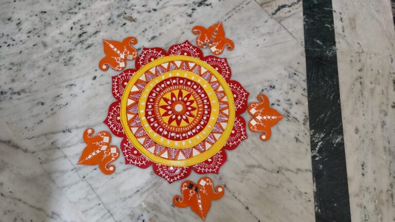 Rangoli Designing 18